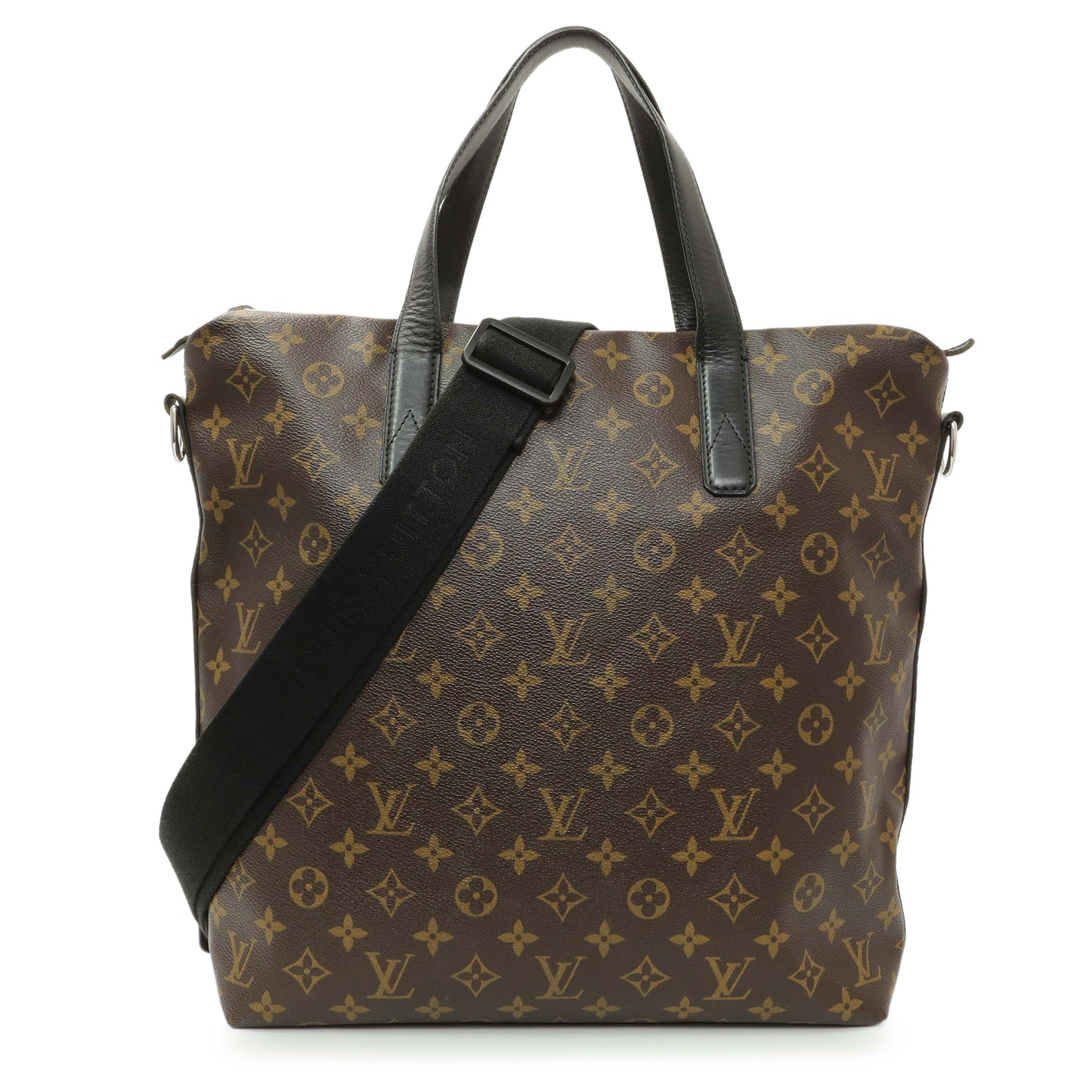 Exclusive Louis Vuitton Monogram Macassar Kitan — Front View