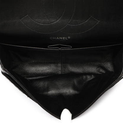 Exclusive Chanel Black Metallic Striped 2.55 Reissue Double Flap 227 — Alternate View 9