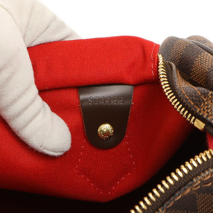 Exclusive Louis Vuitton Damier  Ebene Speedy 30 — Detail View