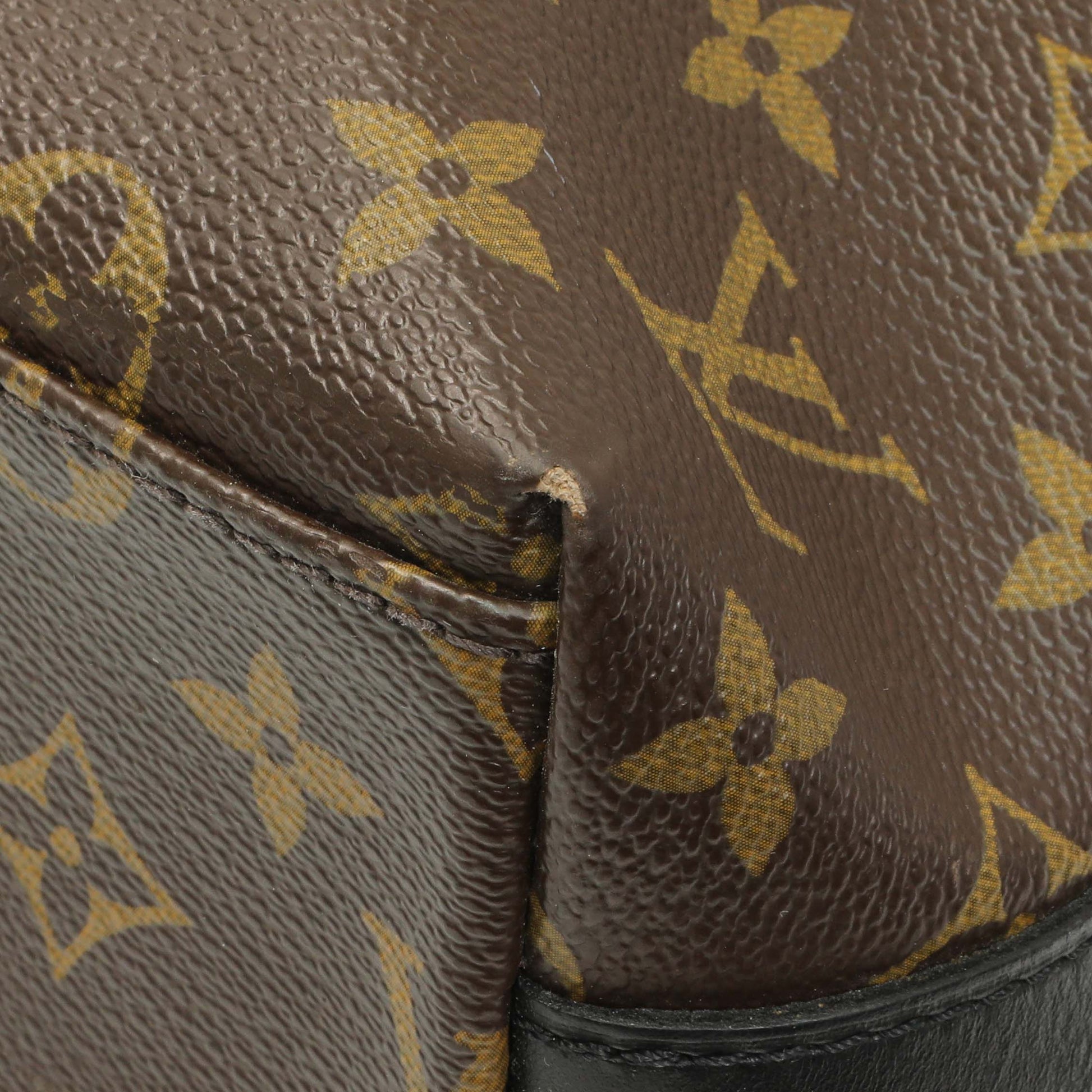 Exclusive Louis Vuitton Monogram Macassar Kitan — Detail View