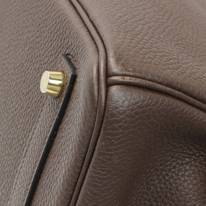 Exclusive Hermes Cacao Togo Birkin 35 GHW — Alternate View 7