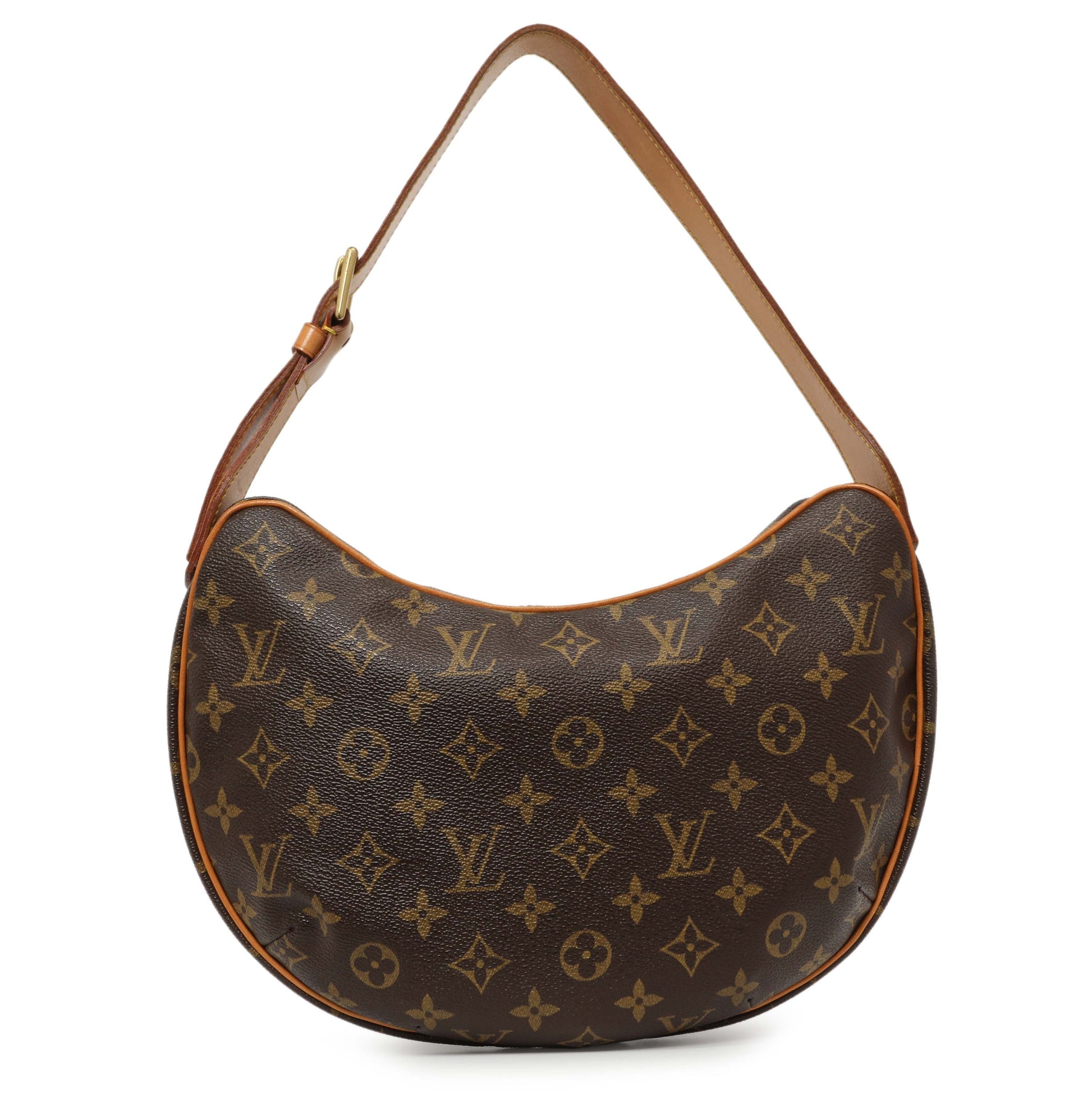 Exclusive Louis Vuitton Monogram Croissant MM — Front View