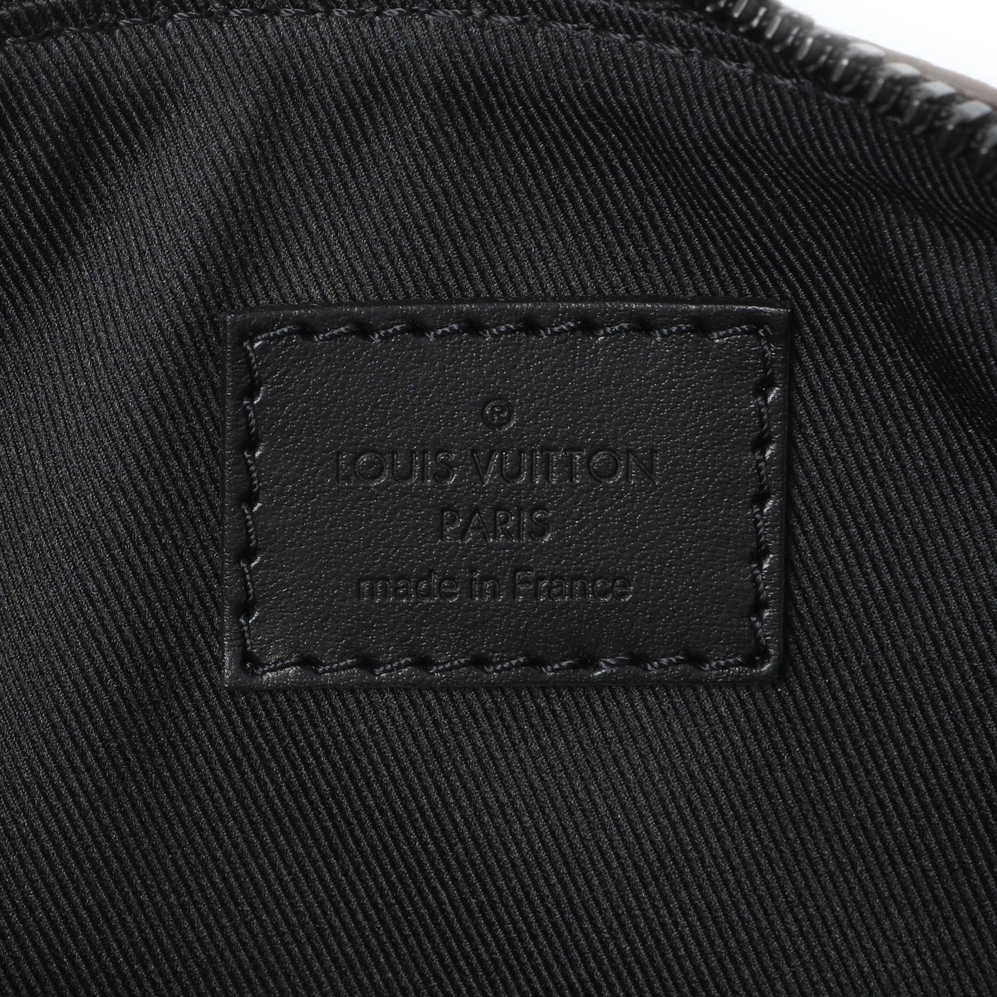 Exclusive Louis Vuitton Monogram LV Rubber Keepall XS — Detail View