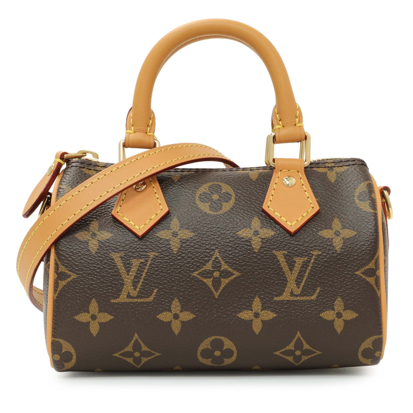 Exclusive Louis Vuitton Monogram Nano Speedy — Front View