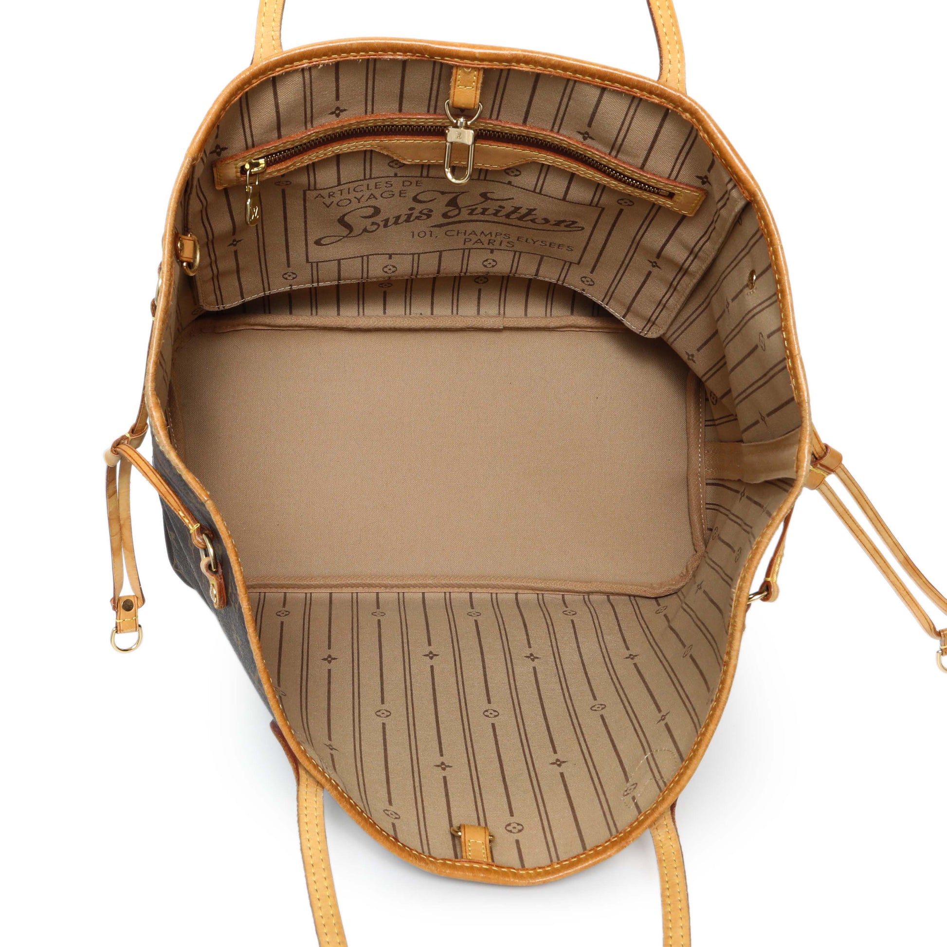 Exclusive Louis Vuitton Monogram Neverfull MM — Alternate View 8