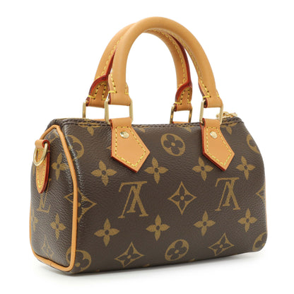 Exclusive Louis Vuitton Monogram Nano Speedy — Side View