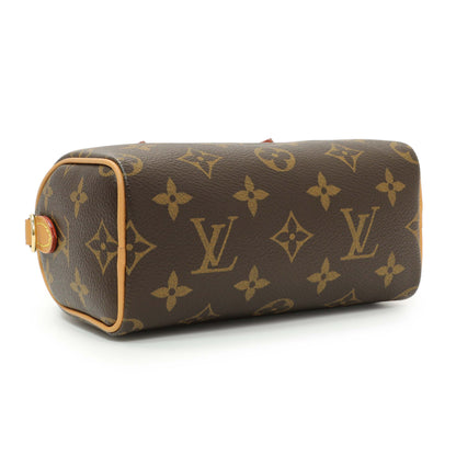 Exclusive Louis Vuitton Monogram Nano Speedy — Back View