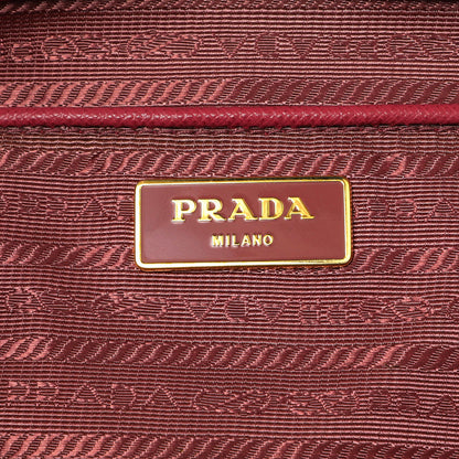 Exclusive Prada Bruyere Saffiano Large Galleria Double Zip Tote — Alternate View 9