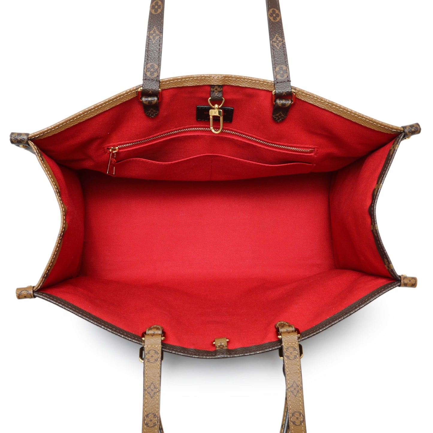 Exclusive Louis Vuitton Reverse Monogram Giant Onthego GM — Top View
