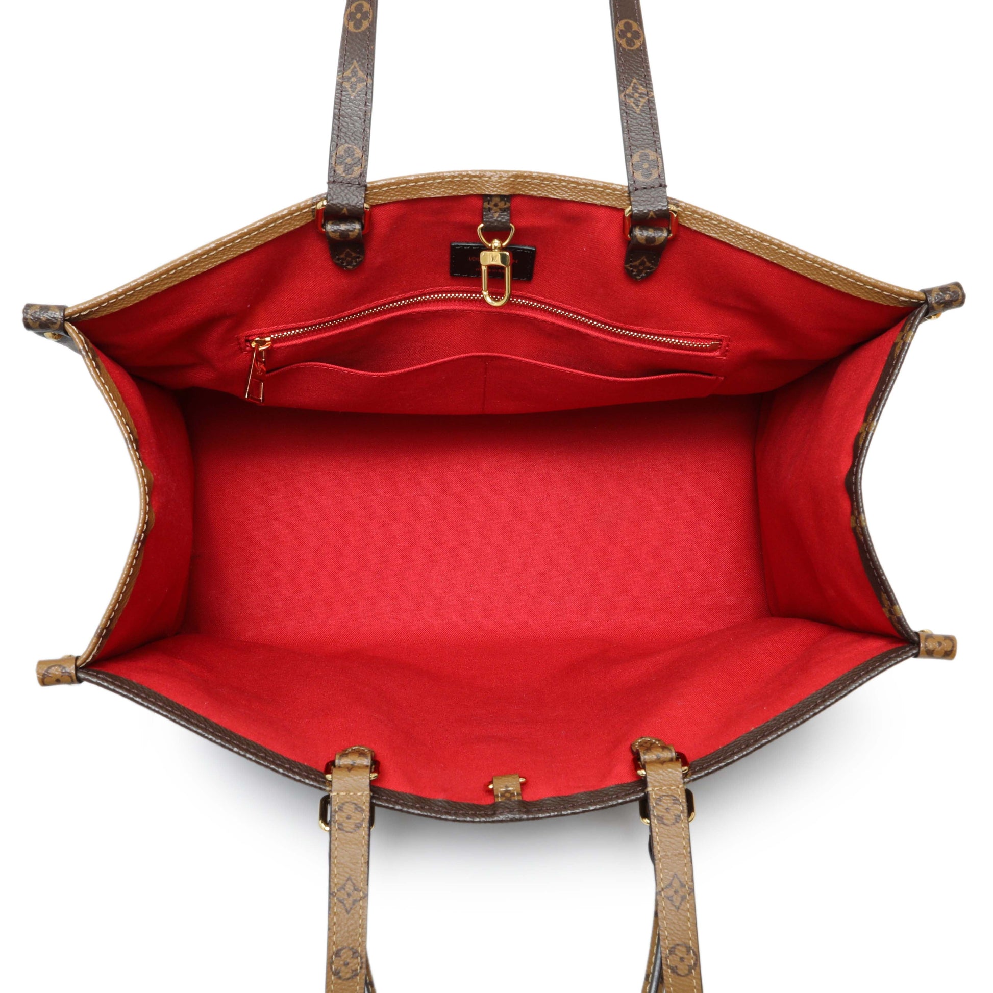Exclusive Louis Vuitton Reverse Monogram Giant Onthego GM — Top View