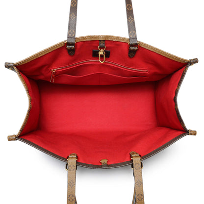 Exclusive Louis Vuitton Reverse Monogram Giant Onthego GM — Top View