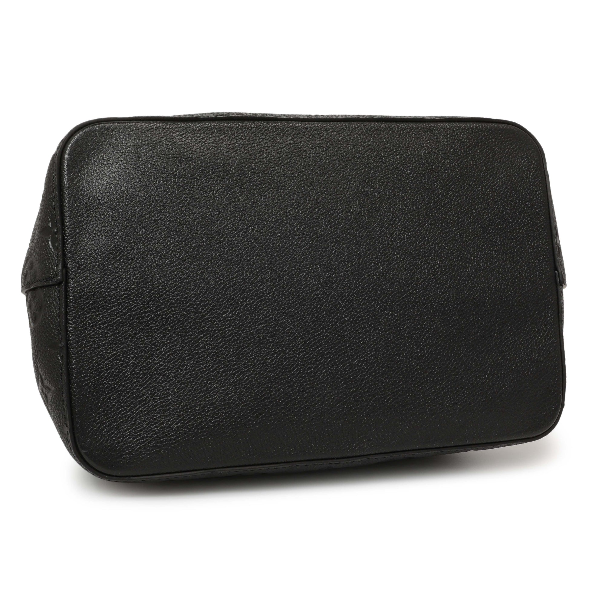 Exclusive Louis Vuitton Black Empreinte NeoNoe MM — Back View