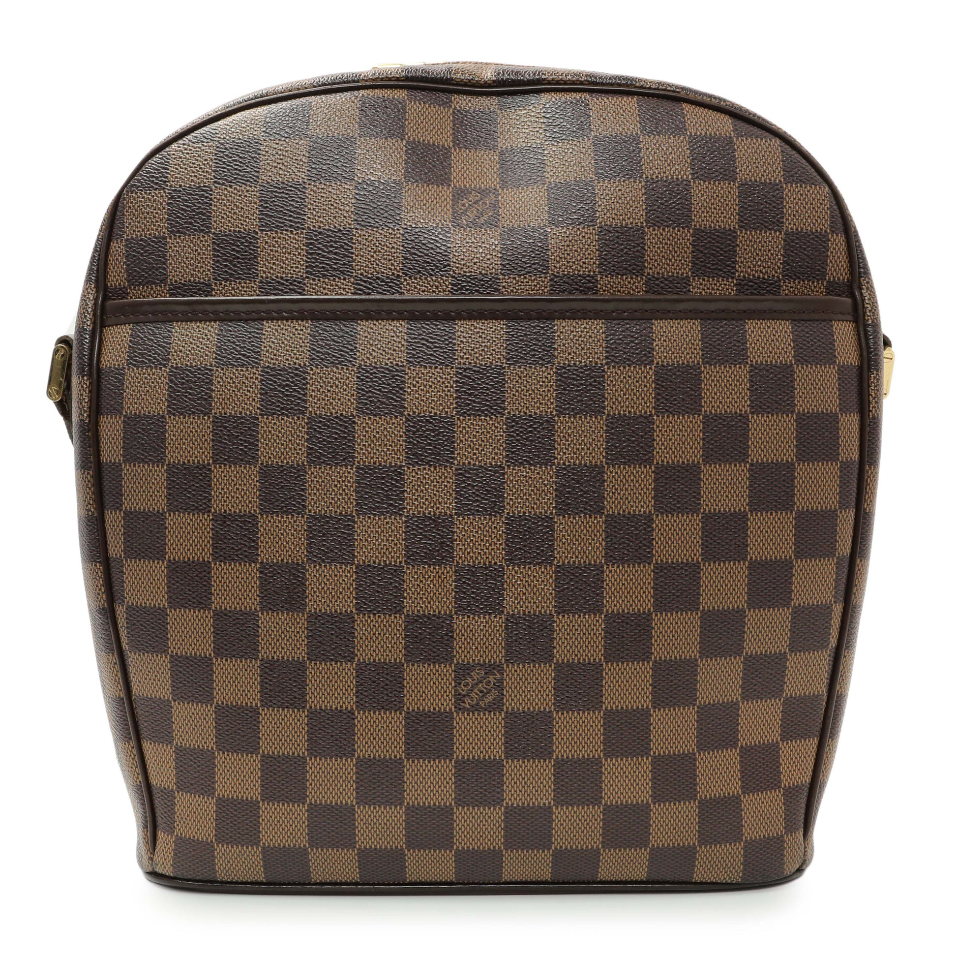 Exclusive Louis Vuitton Damier Ebene Ipanema GM — Side View