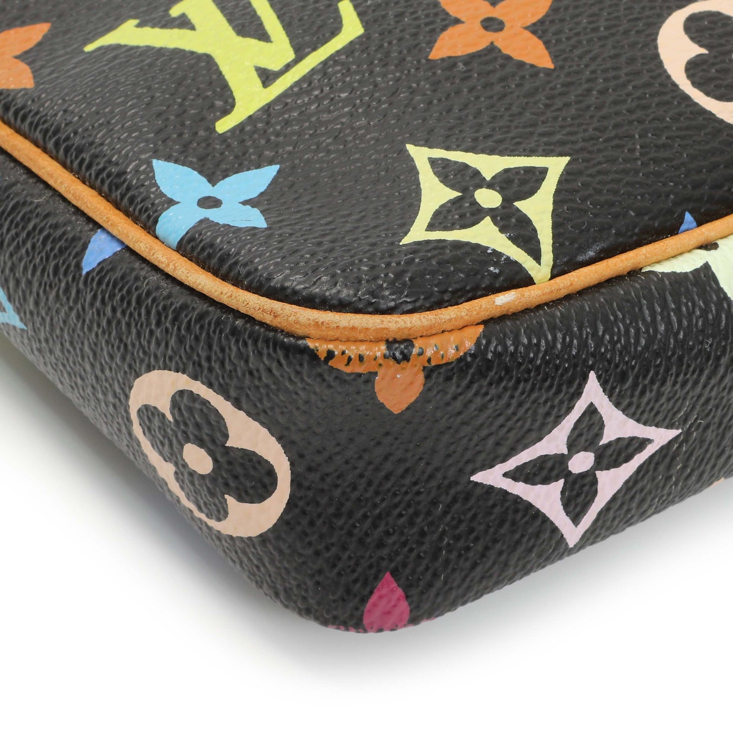 Exclusive Louis Vuitton Monogram Multicolor Pochette Accessories — Top View