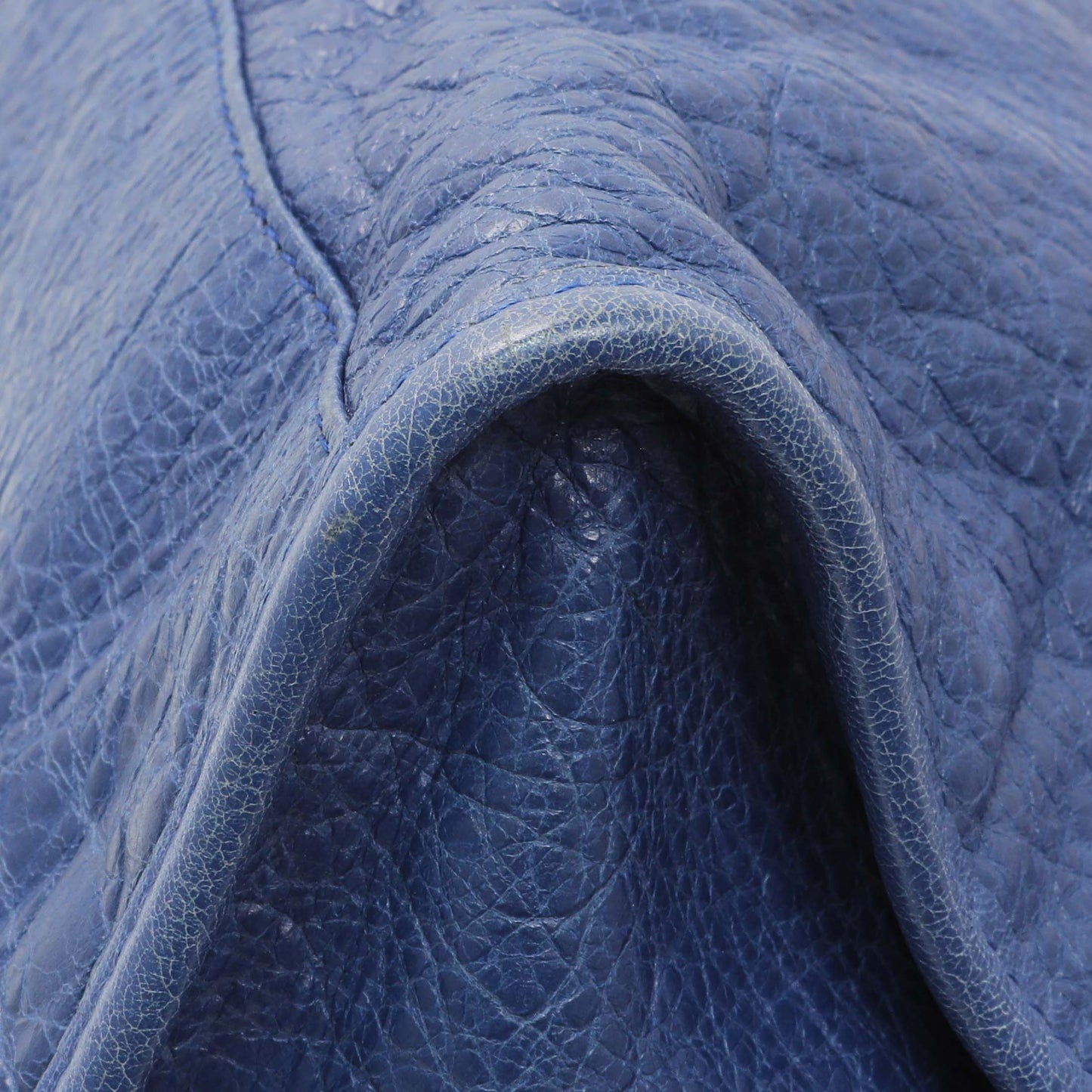 Exclusive Balenciaga Blue Agneau Classic Hardware City — Alternate View 7