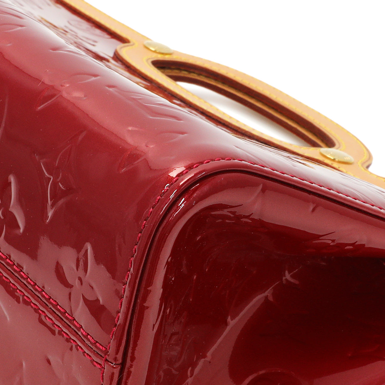 Exclusive Louis Vuitton Pomme D'Amour Vernis Roxbury Drive — Detail View