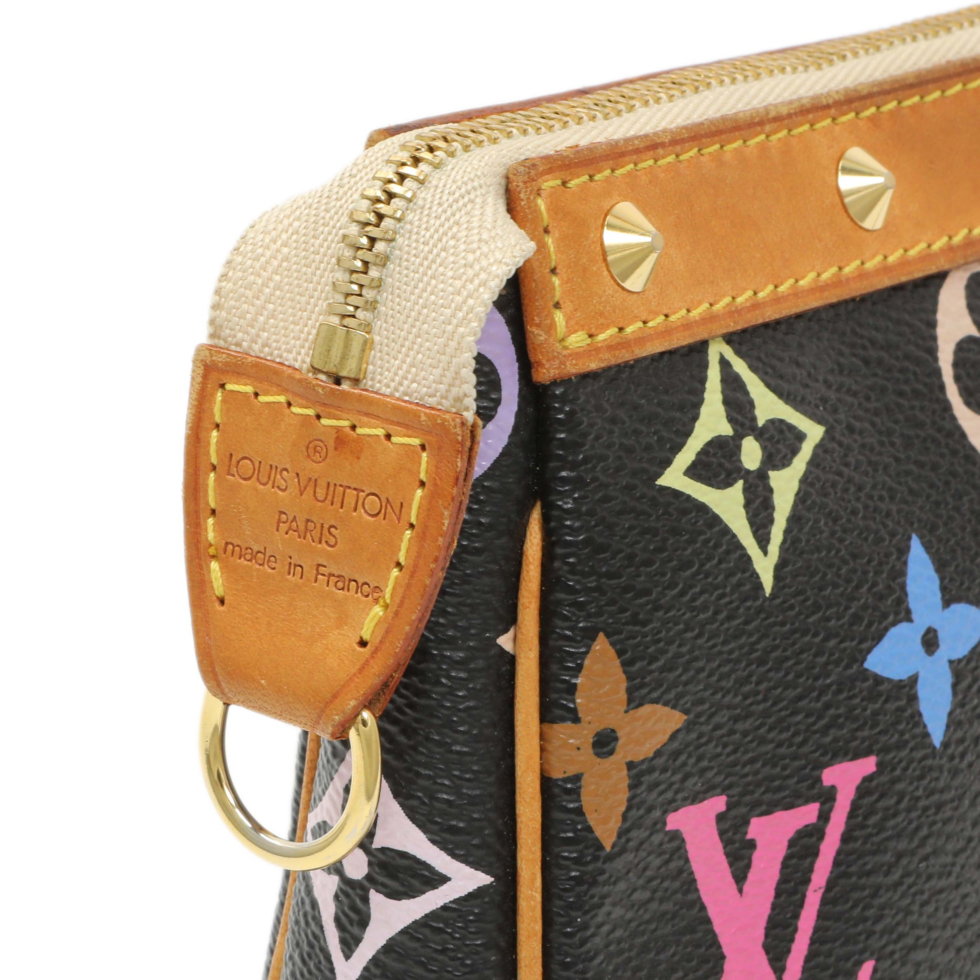 Exclusive Louis Vuitton Monogram Multicolor Pochette Accessories — Alternate View 11
