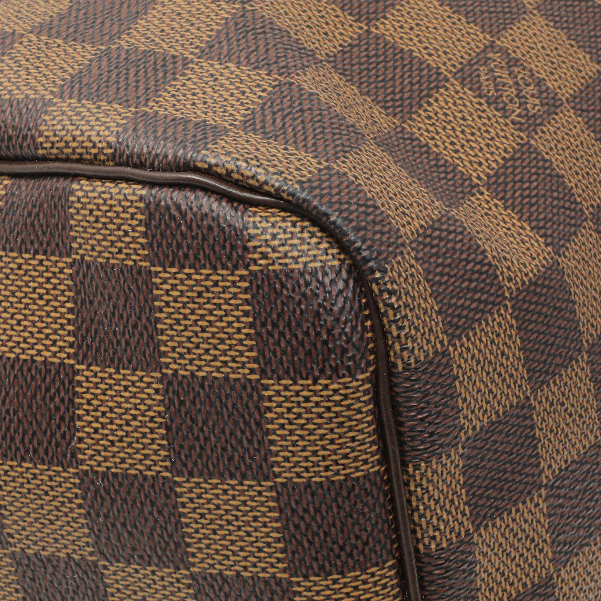 Exclusive Louis Vuitton Damier Ebene Speedy 30 — Lifestyle View