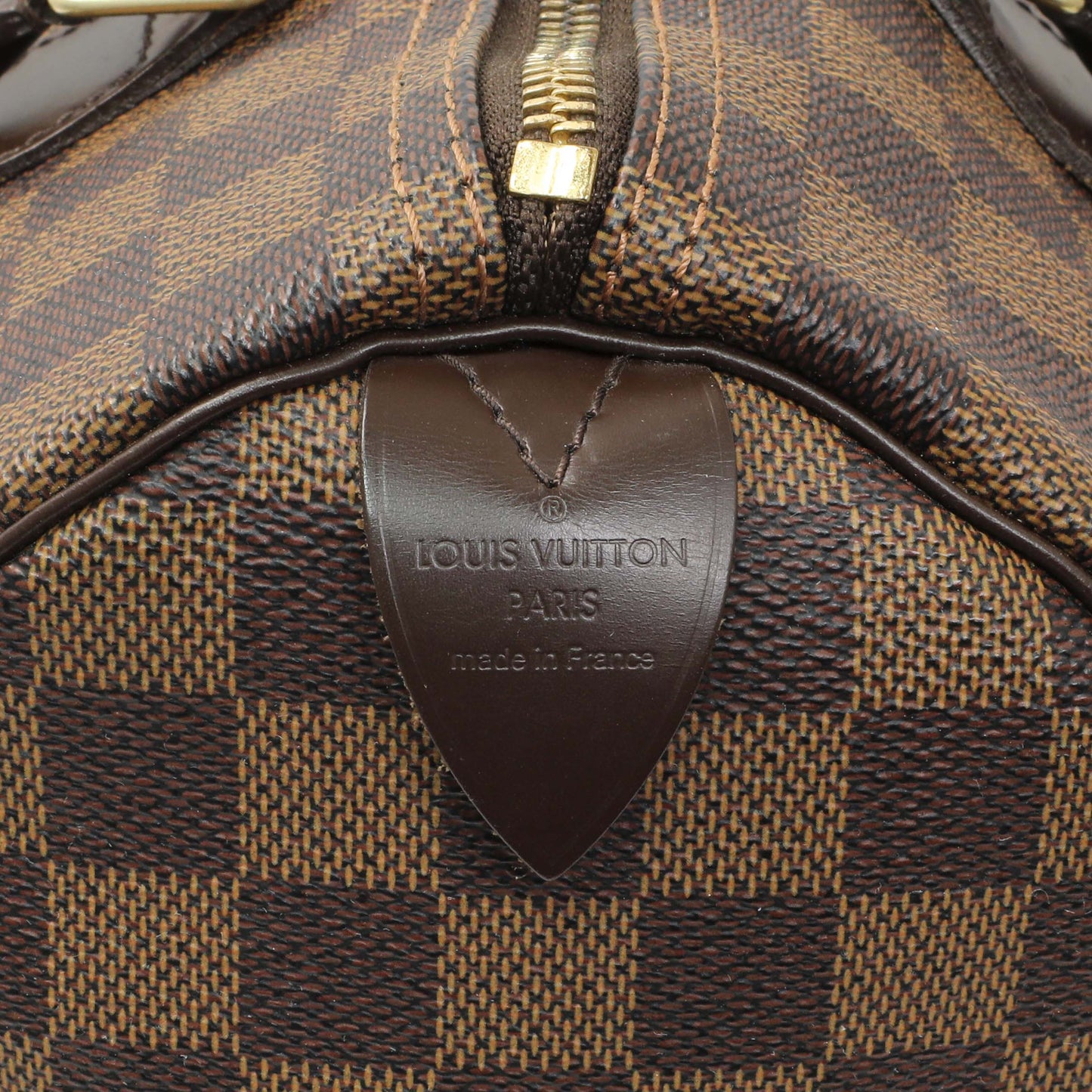Exclusive Louis Vuitton Damier Ebene Speedy 30 — Alternate View 9