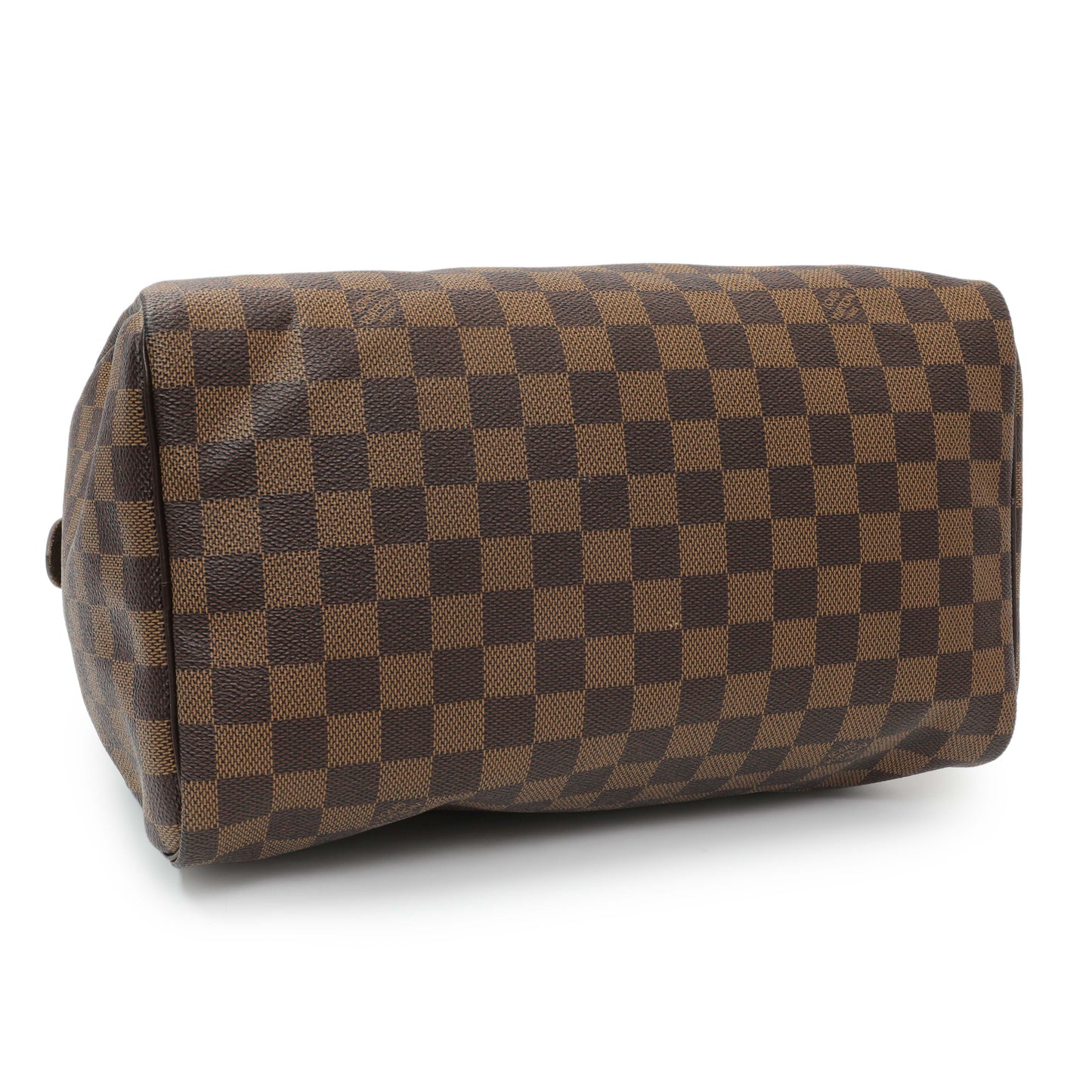 Exclusive Louis Vuitton Damier Ebene Speedy 30 — Back View
