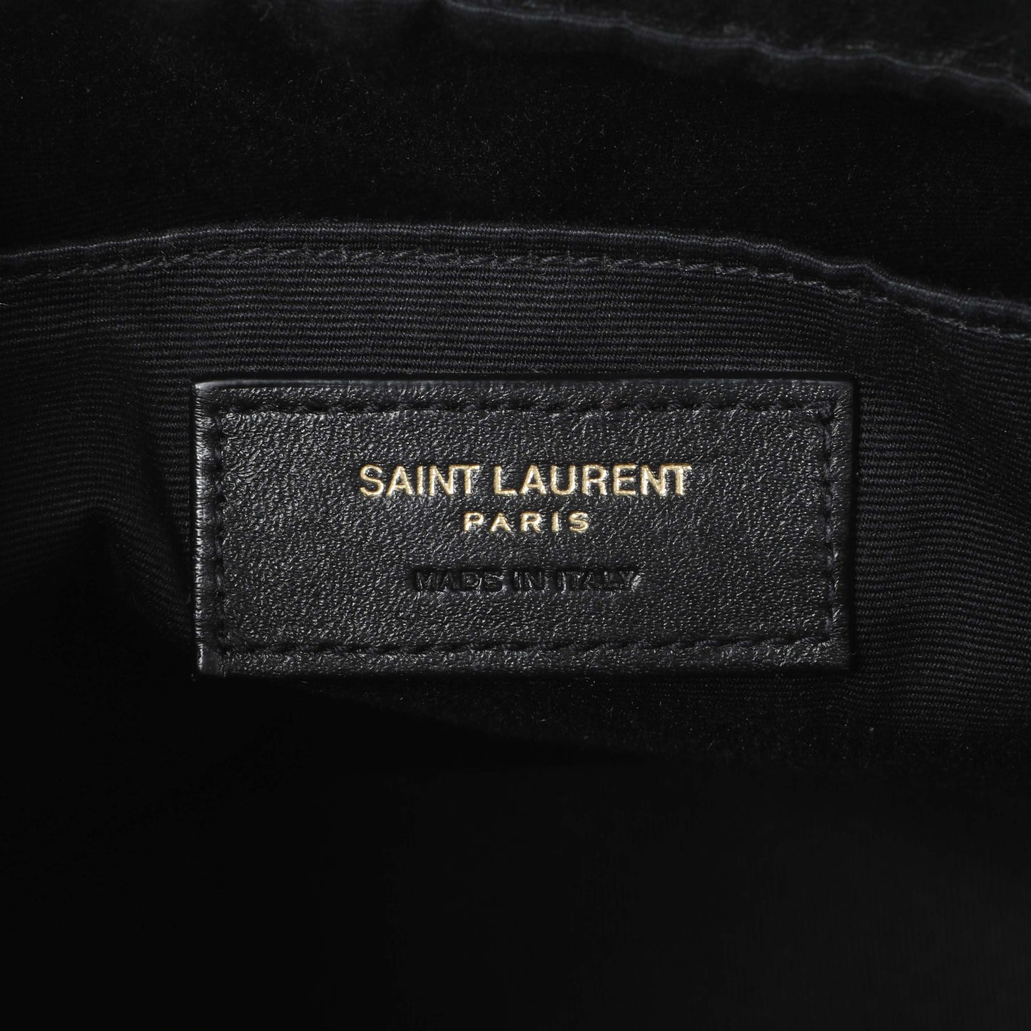 Exclusive Saint Laurent Dark Beige Calfskin Matelasse Monogram Lou Camera Bag — Alternate View 9