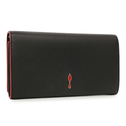 Exclusive Christian Louboutin Black Calfskin Boudoir Chain Wallet — Side View