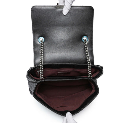 Exclusive Chanel Black Quilted Goatskin Small CC University Shopping Tote — Alternate View 8