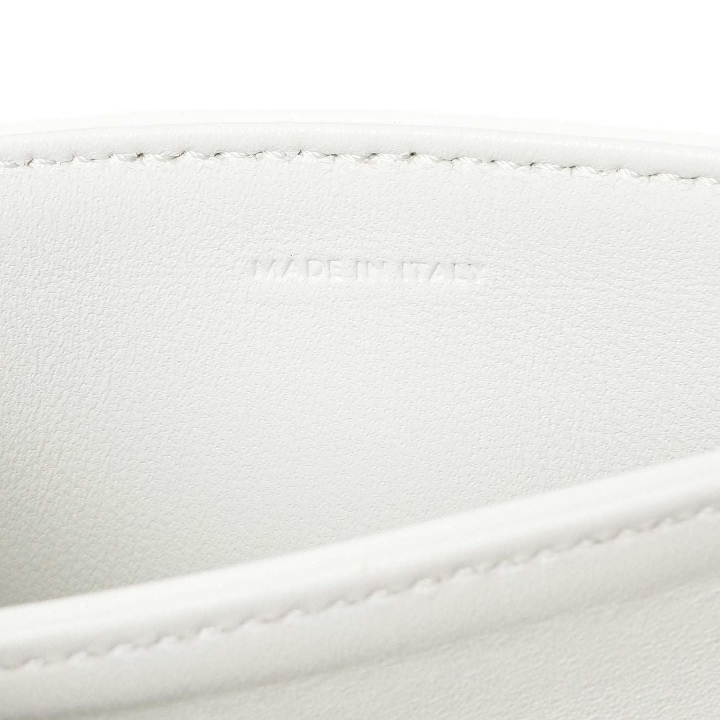 Exclusive Celine Chalk Shiny Calfskin Teen Triomphe — Lifestyle View