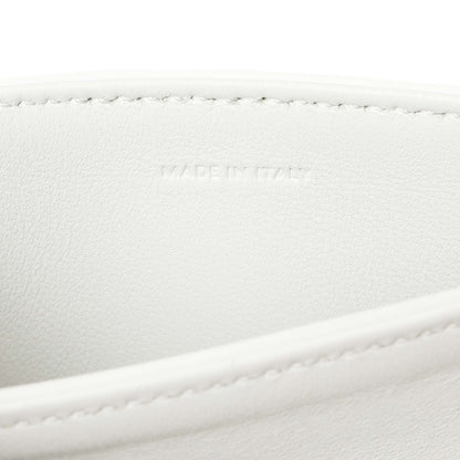 Exclusive Celine Chalk Shiny Calfskin Teen Triomphe — Lifestyle View