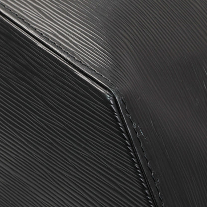 Exclusive Louis Vuitton Black Epi Sac a Dos Drawstring Bag — Detail View