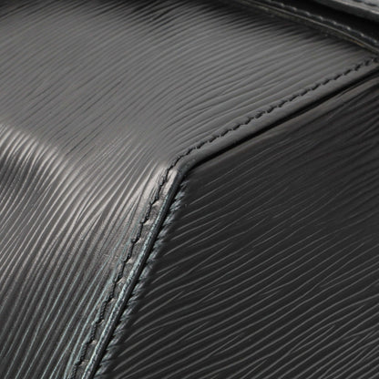 Exclusive Louis Vuitton Black Epi Sac a Dos Drawstring Bag — Lifestyle View