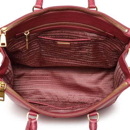 Exclusive Prada Bruyere Saffiano Large Galleria Double Zip Tote — Alternate View 8