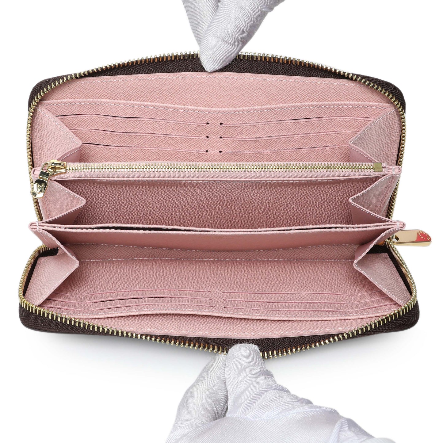 Exclusive Louis Vuitton Monogram Zippy Wallet — Top View
