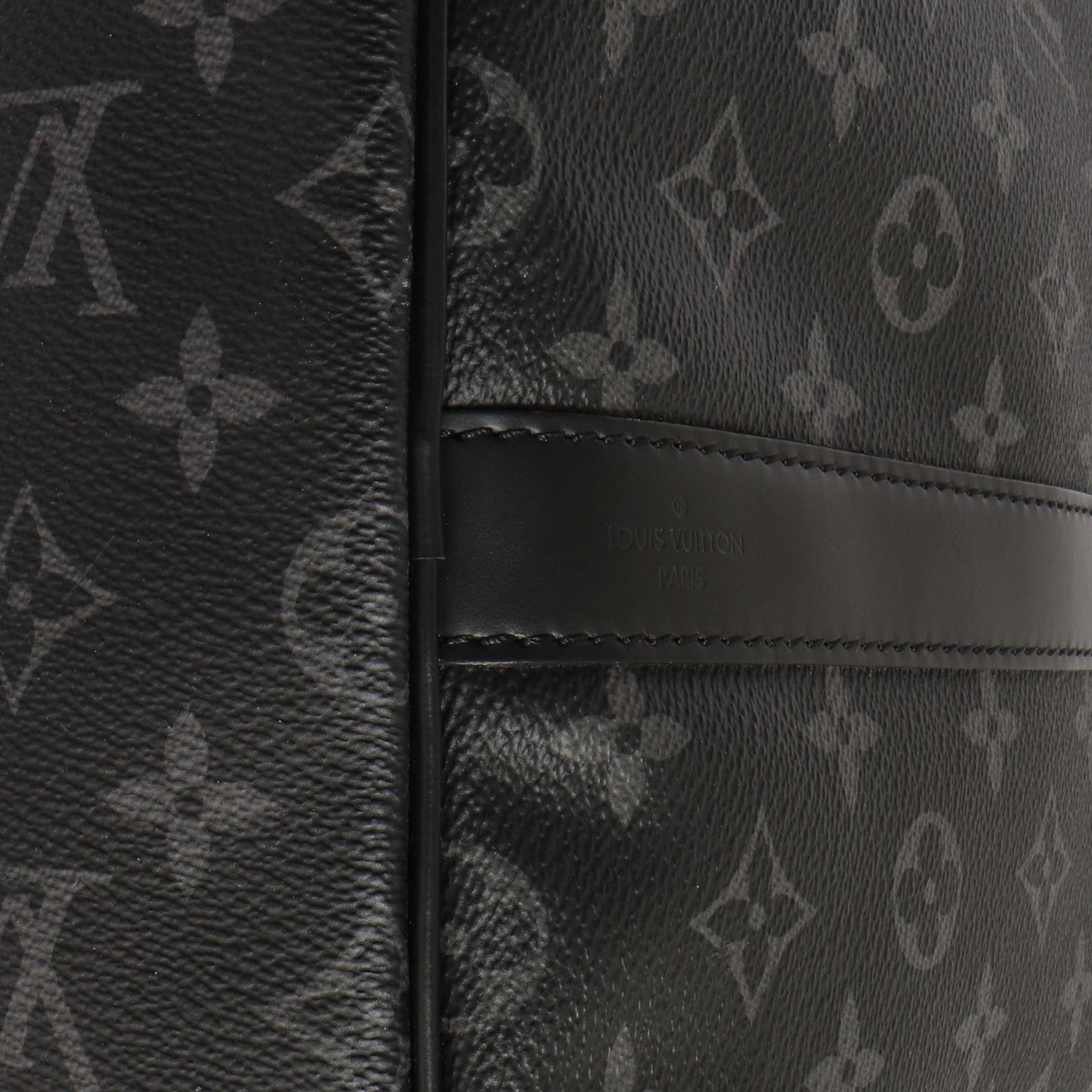 Exclusive Louis Vuitton Monogram Eclipse Keepall 55 Bandouliere — Alternate View 9