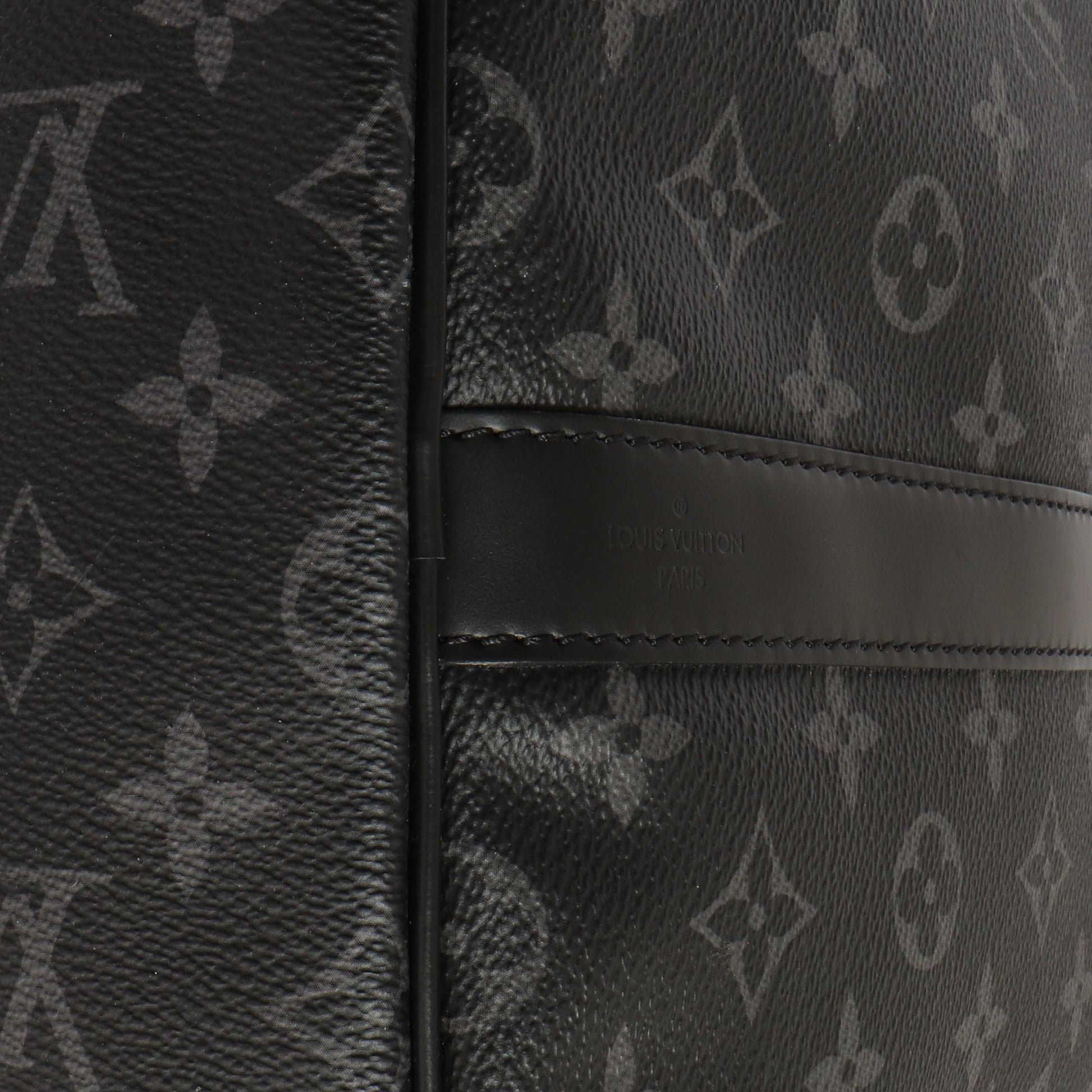 Exclusive Louis Vuitton Monogram Eclipse Keepall 55 Bandouliere — Alternate View 9