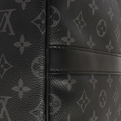 Exclusive Louis Vuitton Monogram Eclipse Keepall 55 Bandouliere — Alternate View 9