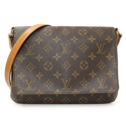 Exclusive Louis Vuitton Monogram Musette Tango Long Strap — Front View