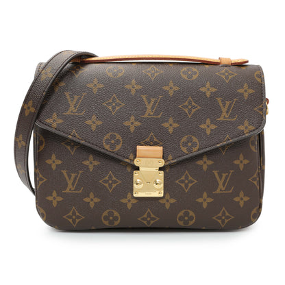 Exclusive Louis Vuitton Monogram Pochette Metis — Front View
