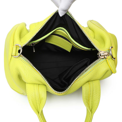 Exclusive Alexander Wang Lime Green Pebbled Lambskin Rocco — Alternate View 8