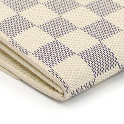 Exclusive Louis Vuitton Damier Azur Sarah Wallet — Alternate View 7