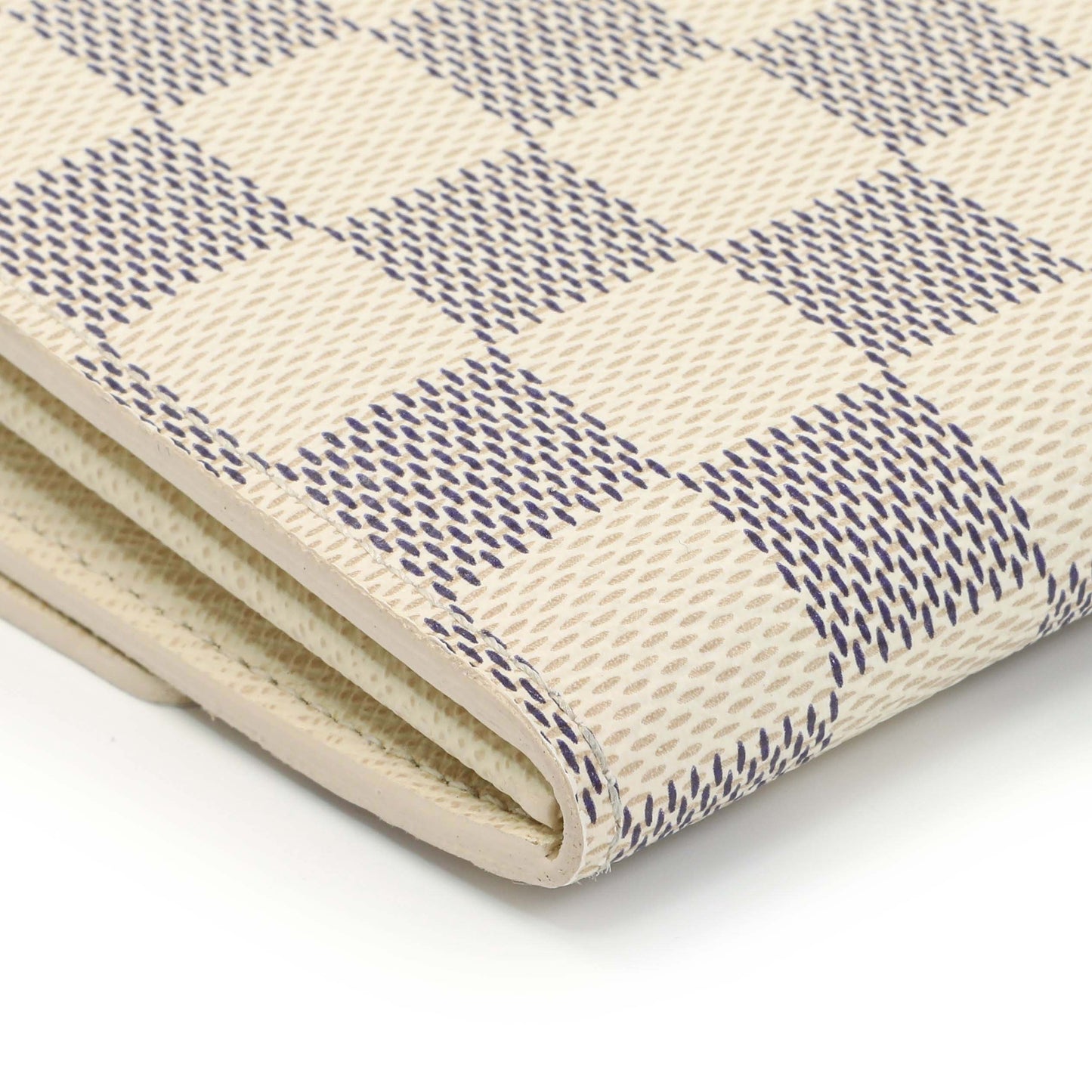 Exclusive Louis Vuitton Damier Azur Sarah Wallet — Lifestyle View