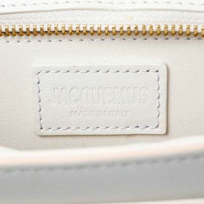 Exclusive Jacquemus White Calfskin Le Ciuciu Satchel — Alternate View 7