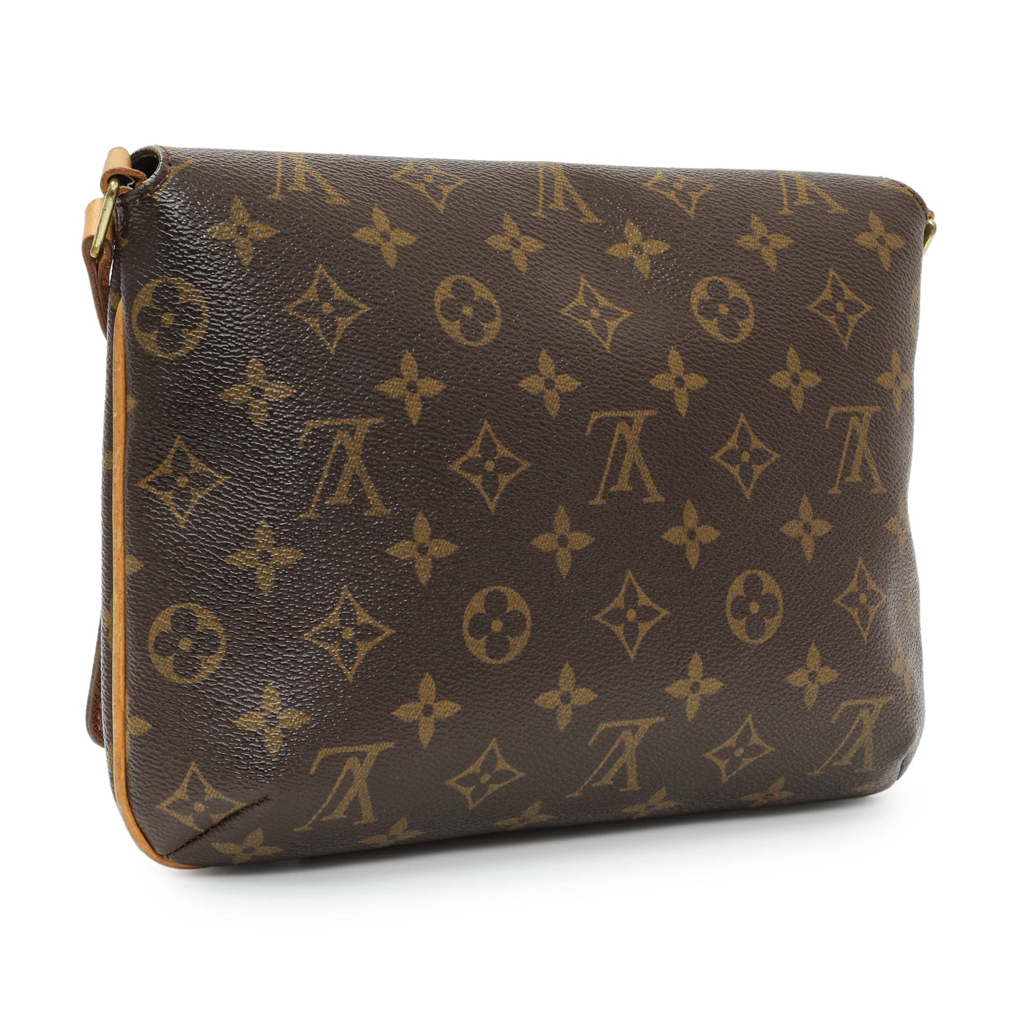 Exclusive Louis Vuitton Monogram Musette Tango Long Strap — Side View