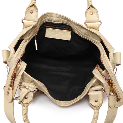 Exclusive Balenciaga Beige Lambskin Giant 21 City — Alternate View 8