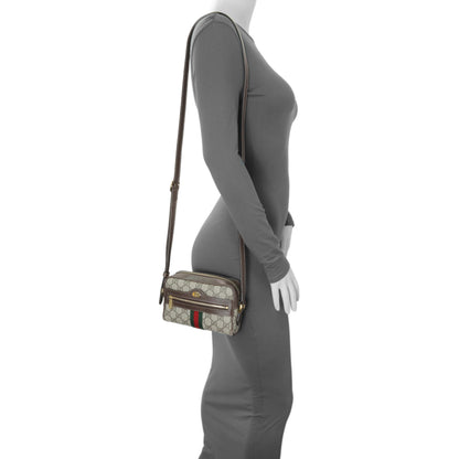 Exclusive Gucci Supreme Canvas Ophidia Mini Shoulder Bag — Alternate View 7