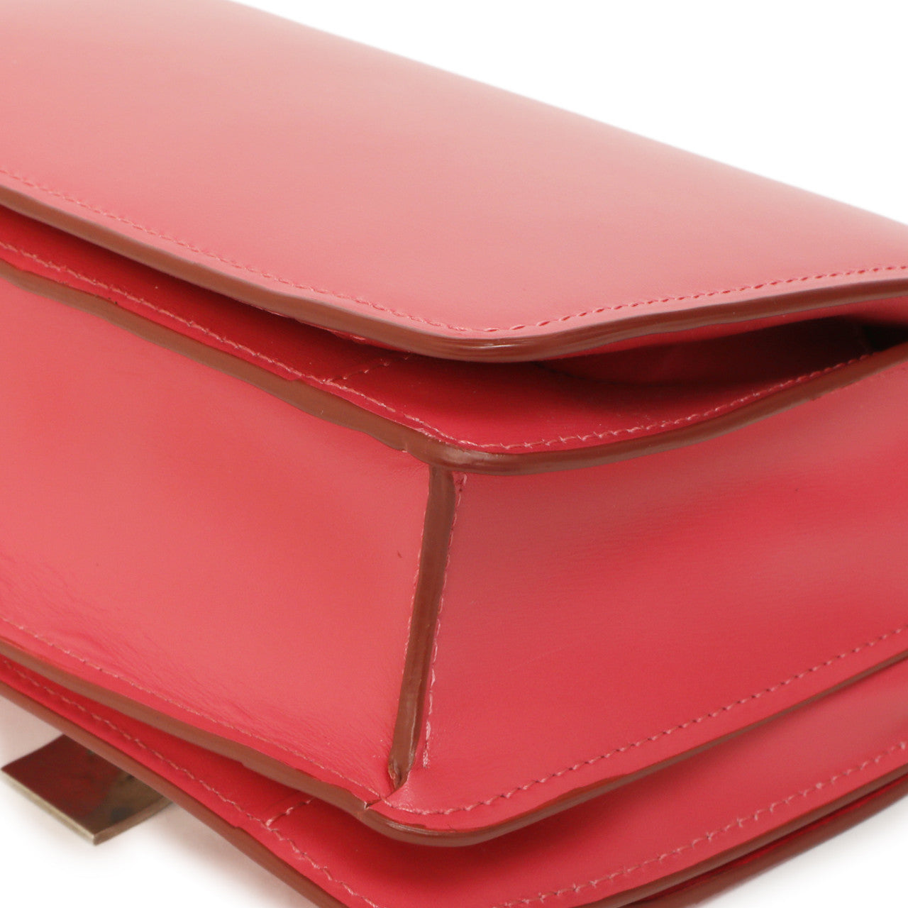Exclusive Celine Pink Box Calfskin Small Classic Bag — Alternate View 9