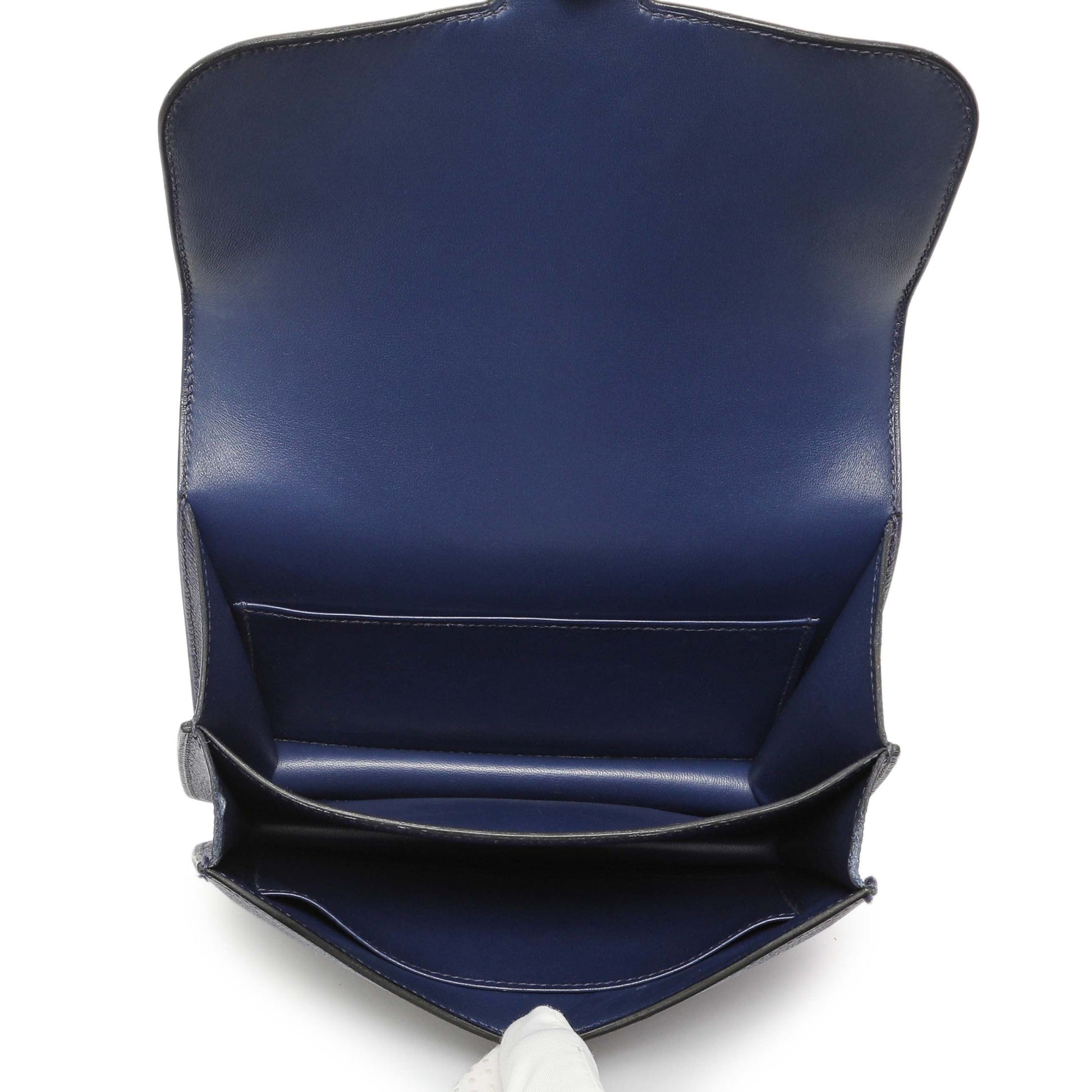 Exclusive Hermes Bleu Saphir Epsom Constance 18 — Alternate View 11
