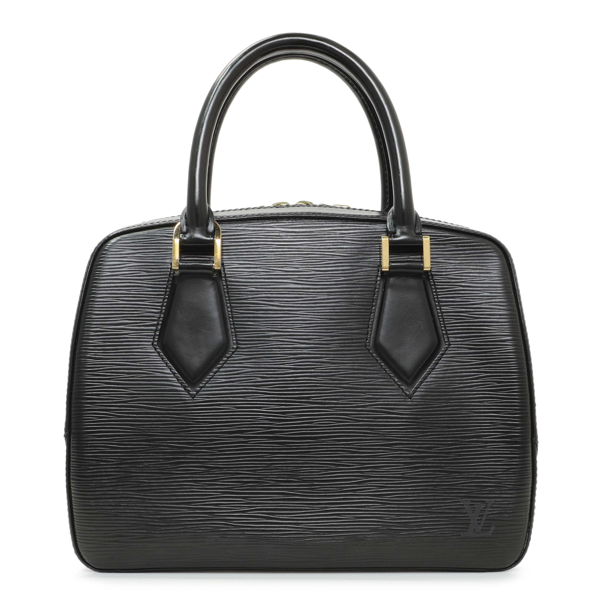 Exclusive Louis Vuitton Black Epi Sablons — Front View