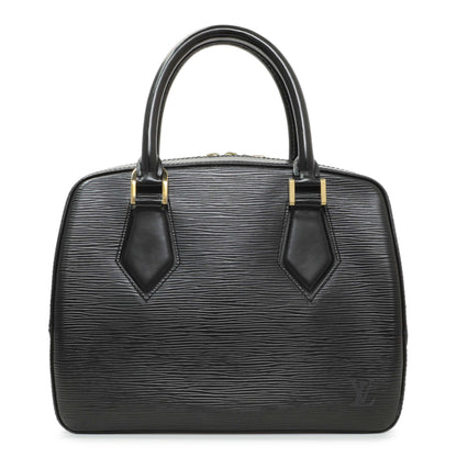 Exclusive Louis Vuitton Black Epi Sablons — Front View