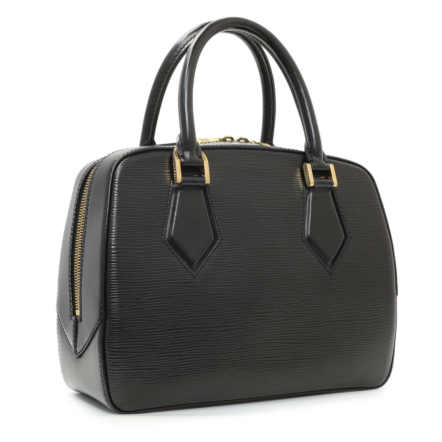 Exclusive Louis Vuitton Black Epi Sablons — Side View